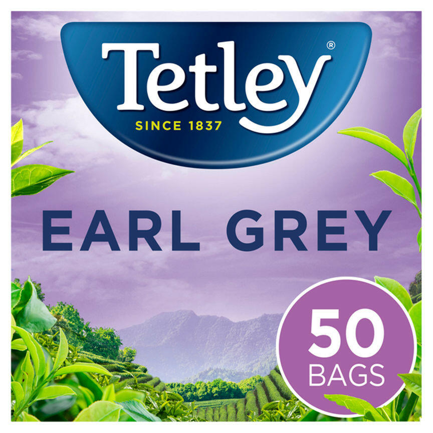 Tetley Earl Grey 50 Tea Bags GOODS ASDA