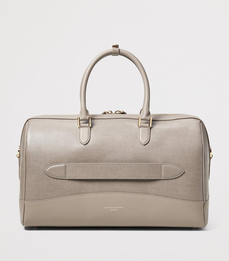 Aspinal Of London Leather Connaught Holdall - British product