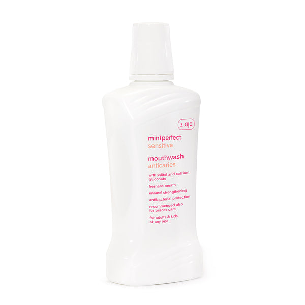 Ziaja Mintperfect anticaries mouthwash 500ml, UK version