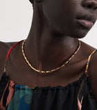 Anita Ko 18k yellow gold bamboo choker 40.5cm, UK version