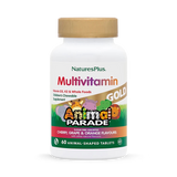 Holland & Barrett NaturesPlus Animal Parade GOLD Multivitamin Children's Chewable Assorted 60 Chewables- Buy online at McGrocer
