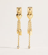 Harrods Chloé Mini Paddington Drop Earrings- Buy online at McGrocer