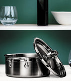 Hestan ProBond soup pot with lid 20cm, imported from the UK