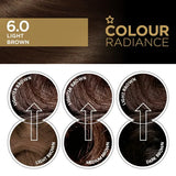 Superdrug Permanent Hair Colour Light Brown 6.0 (British brand)