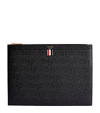 Thom Browne medium leather pouch - British product
