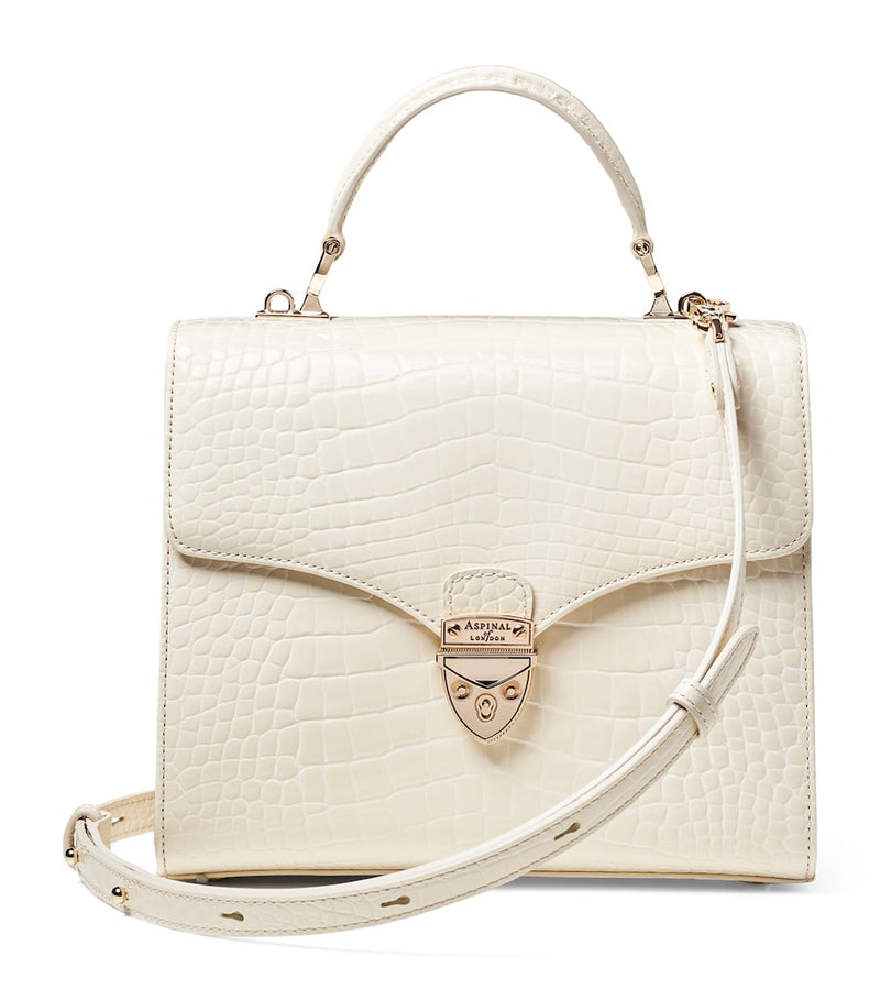 Aspinal of London Mayfair Bag Italian leather handbag (British brand)