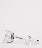 Harrods pear cut diamond stud earrings 0.50ct, UK version