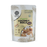 Holland & Barrett OORG Organic Coconut Rolls Vanilla 100g- Buy online at McGrocer