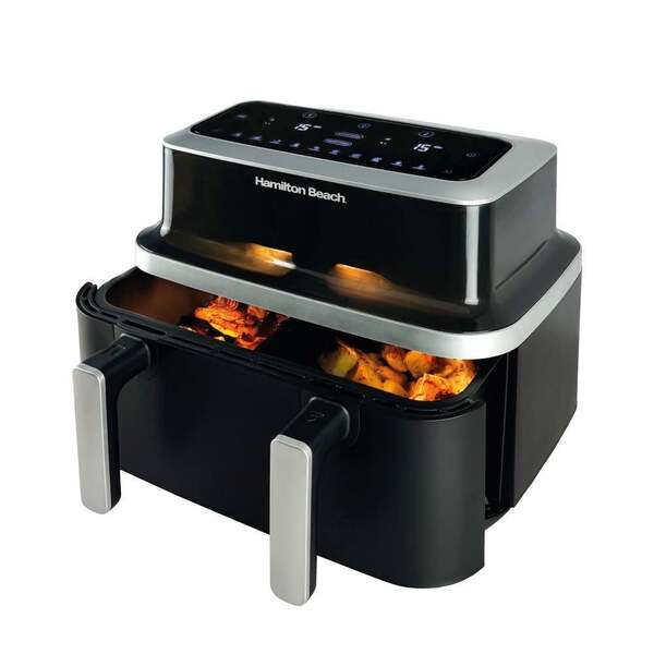 Hamilton Beach VisionCook 9L dual air fryer - British product
