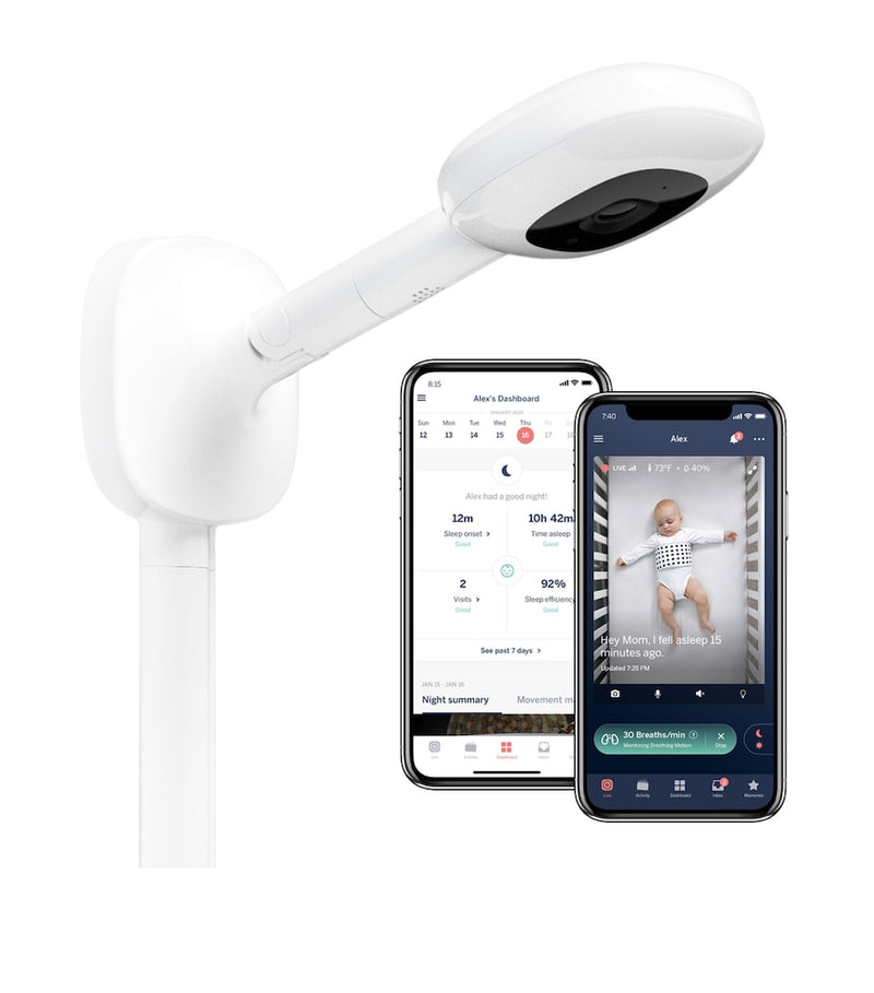 Nanit Pro baby camera with wall mount (British brand)