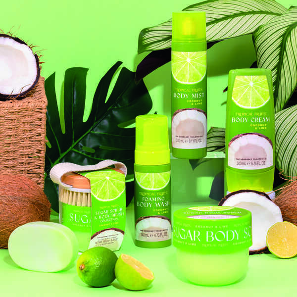 Sugar Body Scrub Coconut and Lime 310g (British brand)