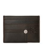 LOEWE calfskin card holder with denim-inspired details - British product
