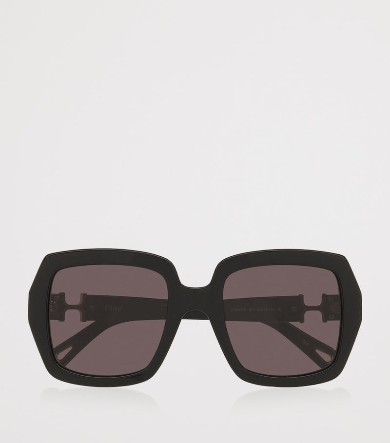 Chloé 06N000575 rectangle acetate sunglasses - British product
