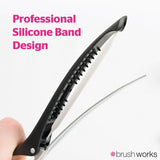 Brushworks no crease sectioning hair clips pack of 6, UK version