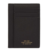 Harrods Smythson Panama Leather Compact Card Holder- Buy online at McGrocer