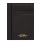 Smythson Panama card holder with crossgrain leather (British brand)