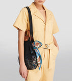Longchamp Large Le Pliage Filet Mesh Bag, UK version