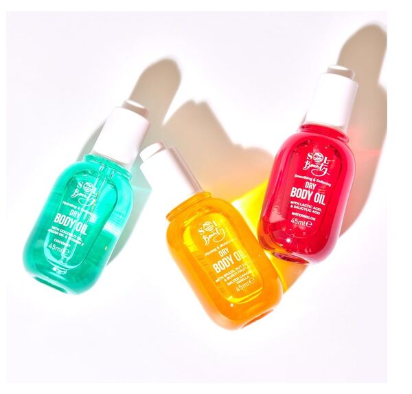 Sol Beauty Dry Body Oil Caramel Vanilla 45ml (British brand)