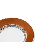 GINORI 1735 porcelain soup plate Il Viaggio di Nettuno 24.5cm, UK version