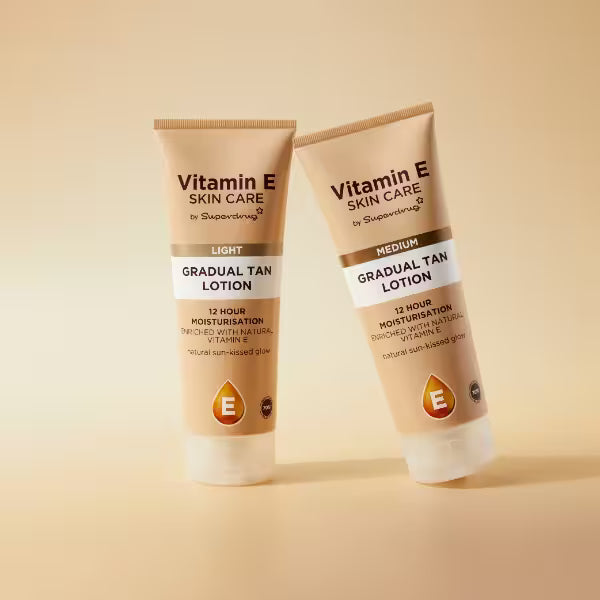 Gradual Tan Lotion with Vitamin E Medium 200ml (British brand)
