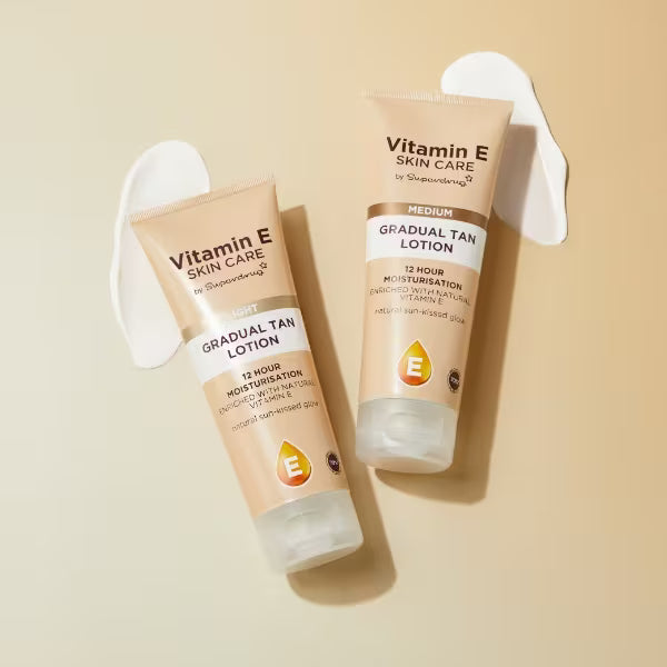 Gradual Tan Lotion with Vitamin E Medium 200ml (British brand)