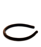 Alexandre de Paris velvet headband 10mm, imported from the UK