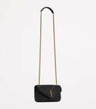 Saint Laurent Mini Loulou shoulder bag matelassé lambskin (British brand)