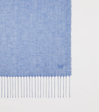 Weekend Max Mara linen fringe-trim scarf, UK version