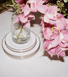 Christofle small crystal Graphik vase 19cm - British product