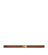 Harrods Saint Laurent Leather Fine Ceinture Boucle Belt- Buy online at McGrocer