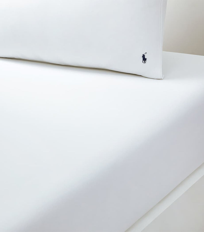Ralph Lauren Polo Player Euro King Fitted Sheet, imported from the UK
