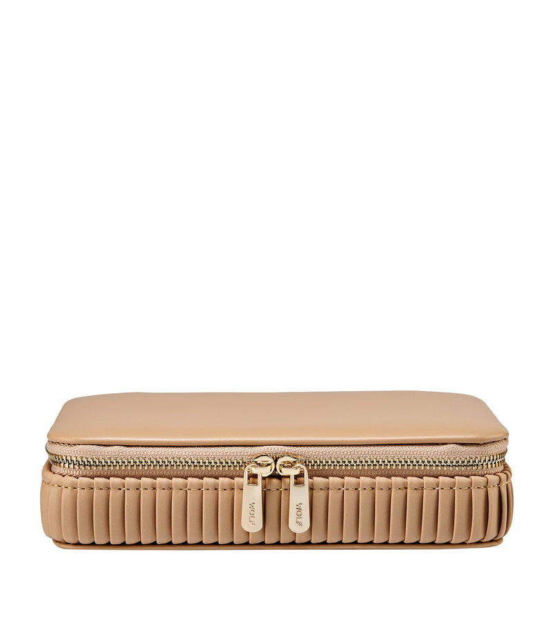 WOLF Bella jewellery zip case (British brand)