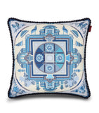 Etro mandala print Shanti cushion 45cm x 45cm, imported from the UK