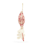 Jellycat Blossom Bunny Berry musical pull toy (British brand)