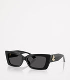 Jimmy Choo cat eye acetate sunglasses gold-tone logo - British product