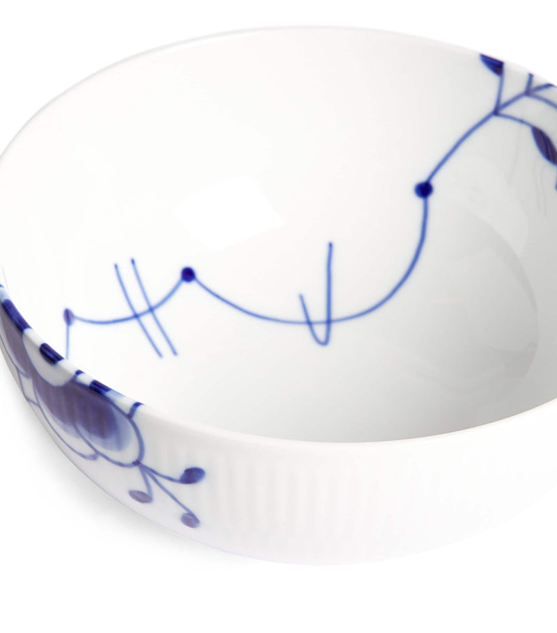 Royal Copenhagen Blue Fluted Mega bowl 18cm, imported from the UK