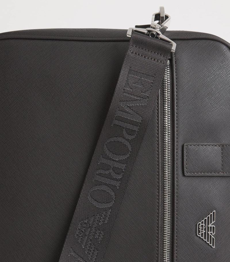 Emporio Armani Saffiano Leather Briefcase, UK version
