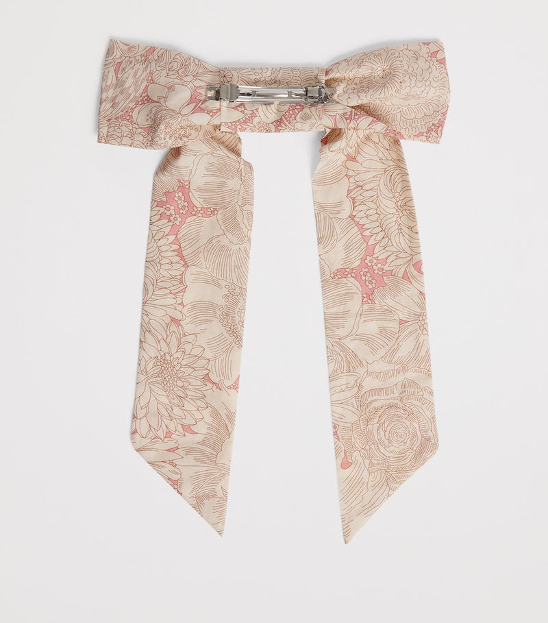 Bonpoint organic cotton Domina hair clip Liberty print, imported from the UK