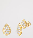 Boucheron Serpent Bohème asymmetric earrings 18kt yellow gold diamonds, UK version