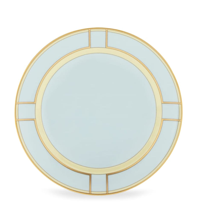 Ginori 1735 Colonna Diva Celeste porcelain dessert plate 20cm (British brand)