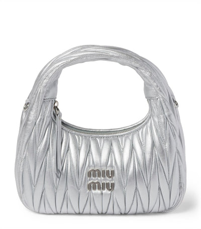 Harrods Miu Miu Matelassé Leather Wander Top-Handle Bag- Buy online at McGrocer
