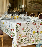 Summerill & Bishop Botanical Wildflower tablecloth 165cm x 380cm (British brand)