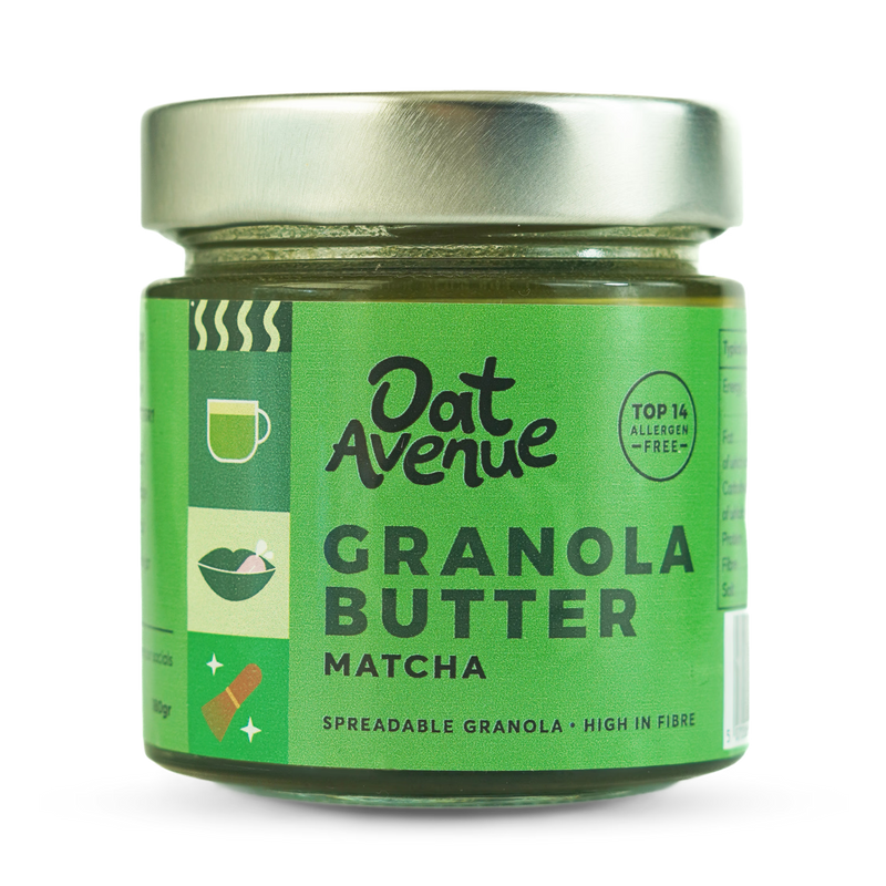 Oat Avenue matcha granola butter 180g (British brand)