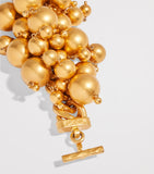 Schiaparelli Spheres bracelet gold-tone brass chain, UK version
