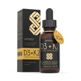 Holland & Barrett SuperSelf Vitamin D3 4000IU with Vitamin K2 25mcg Orange Flavour Supplement Drops 30ml- Buy online at McGrocer