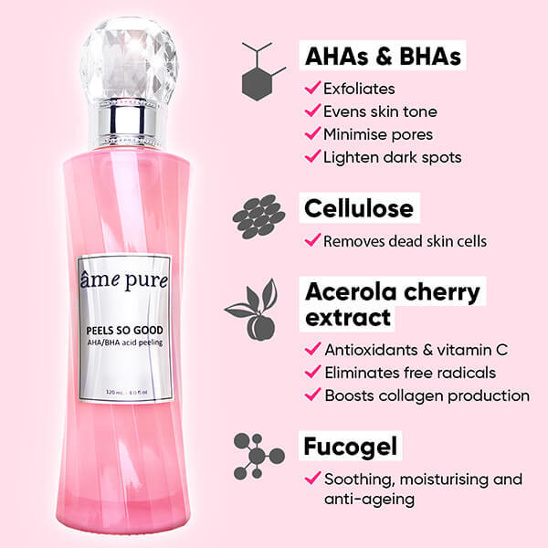 âme pure Peels So Good Chemical Exfoliant 120ml (British brand)