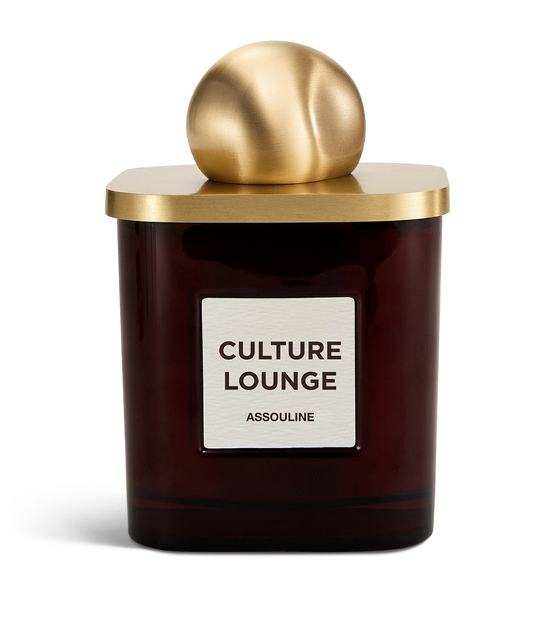 Assouline Culture Lounge candle 260g - British product