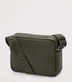 LOEWE Pebble grained leather messenger bag (British brand)