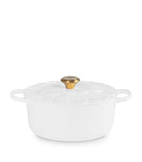 Harrods Le Creuset Cast Iron Petal Casserole Dish (26cm)- Buy online at McGrocer