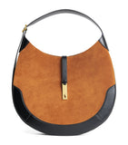 Polo Ralph Lauren large suede Polo ID shoulder bag, imported from the UK